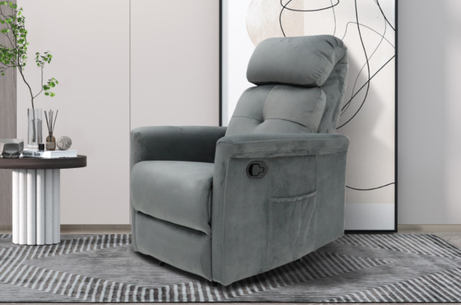 Fauteuil RELAX HANIA gris