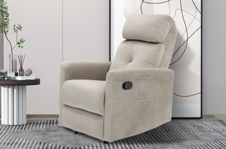 Fauteuil RELAX HANIA taupe