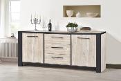 BAHUT 2 PORTES + 3 TIROIRS THOR L230CM 