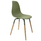 Chaise scandinave PHENIX vert