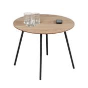 Table basse LYRA diamètre 55cm / Chêne