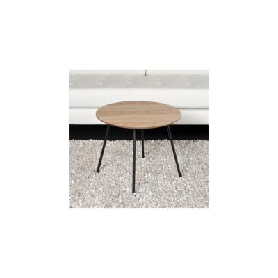 Table basse LYRA diamètre 55cm / Chêne