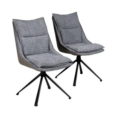 Chaise pivotante SHIVA gris