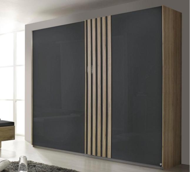 Armoire MIRSA 226CM 2 portes coulissantes 