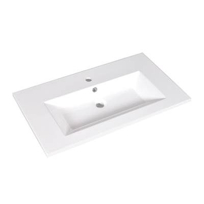 Plan de toilette GLAM 80cm / Blanc