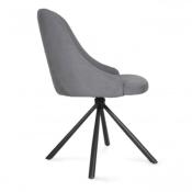 Chaise pivotante CALIOPE / Gris clair