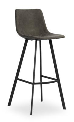 Tabouret de bar OZARUS gris