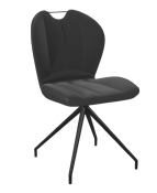 CHAISE NEW YORK Assise Pivotante anthracite