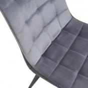 Chaise MUSTANG/ Gris clair