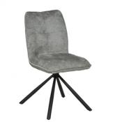 CHAISES PIVOTANTES CORINTHE GRIS CLAIR