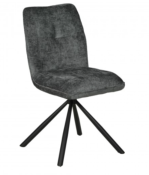 CHAISES PIVOTANTES CORINTHE GRIS FONCE