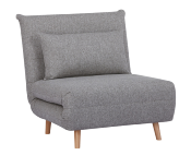 Fauteuil convertible spirit gris MARLOW