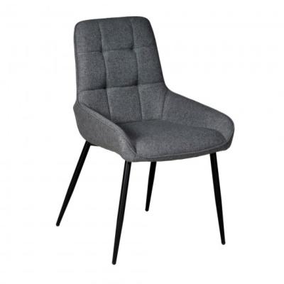 CHAISES ARISTIDE TISSU GRIS FONCE