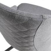 Chaise pivotante CALIOPE / Gris clair