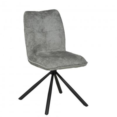 CHAISES PIVOTANTES CORINTHE GRIS CLAIR