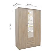 Armoire 3 portes GLORIA 